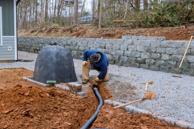 Sewage Tank Installation